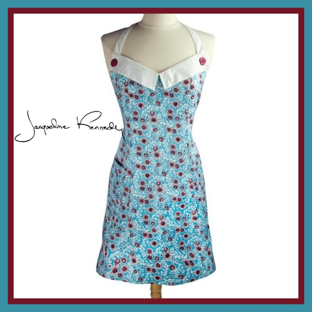 Jackie Kennedy Style Apron NWOT HTF